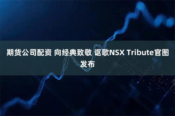 期货公司配资 向经典致敬 讴歌NSX Tribute官图发布