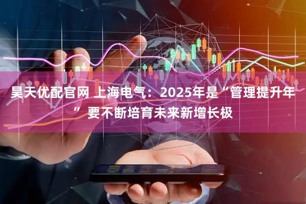 昊天优配官网 上海电气：2025年是“管理提升年” 要不断培育未来新增长极
